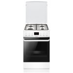 Aragaz mixt Hansa, cuptor electric, 50 cm, 4 arzatoare, display, 8 functii, gril