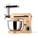 Mixer cu bol si masina de tocat carne Daewoo, putere 2000 W, capacitate de tocar