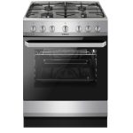 Aragaz mixt Hansa, cuptor electric, 60 cm, 4 arzatoare, programator, 8 functii,