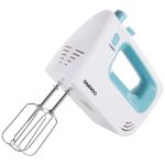 Mixer de mana Daewoo, putere 300 W, functie Turbo, 5 viteze, accesoriu framantar