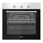 Cuptor incorporabil electric, 5 functii, 3 butoane, timer mecanic, 56L, sticla