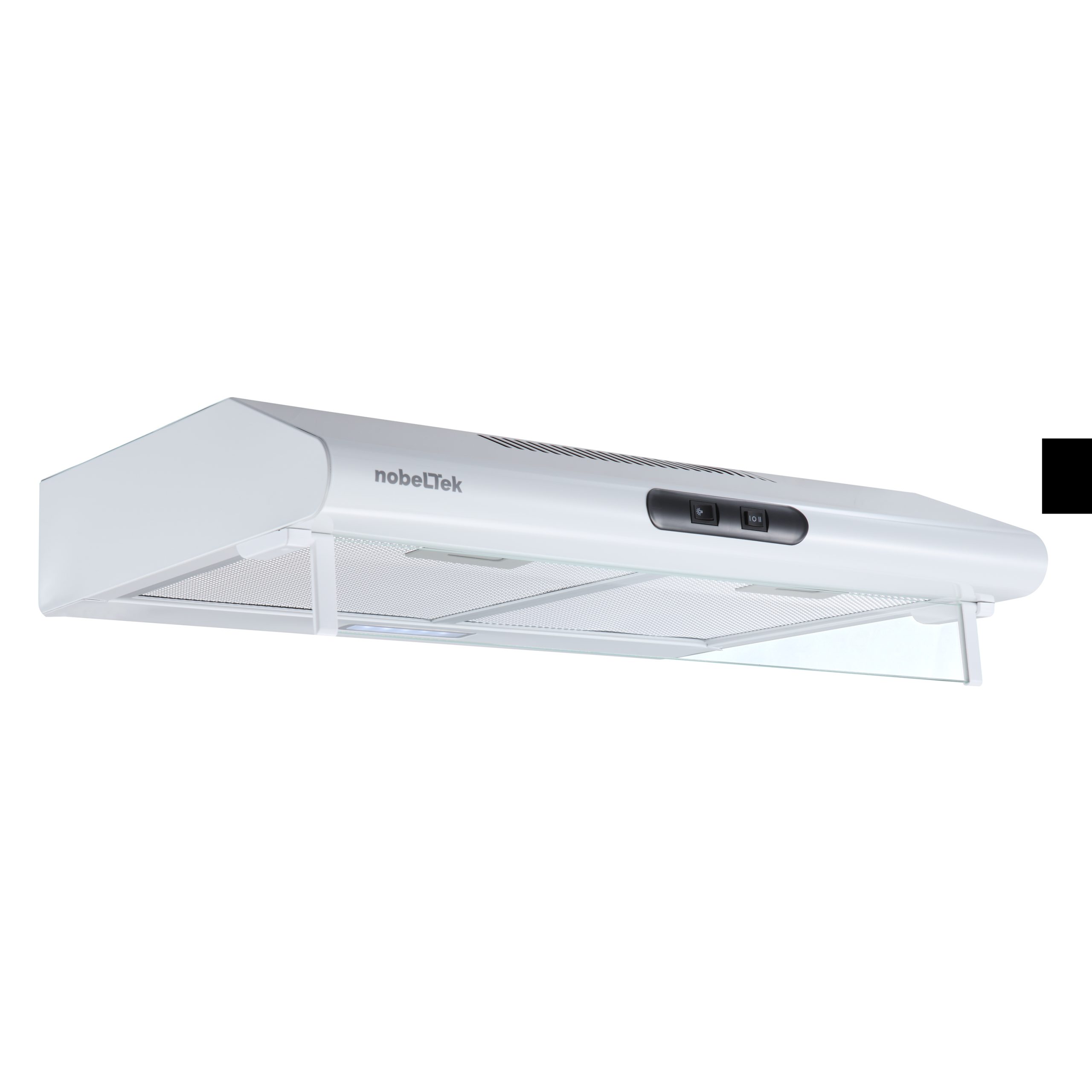 nho-cl60f15w-a.jpg Hota clasica, 60 cm, 1 motor, 2 filtre aluminiu, lampa led, 300m3, alb - imagine 1