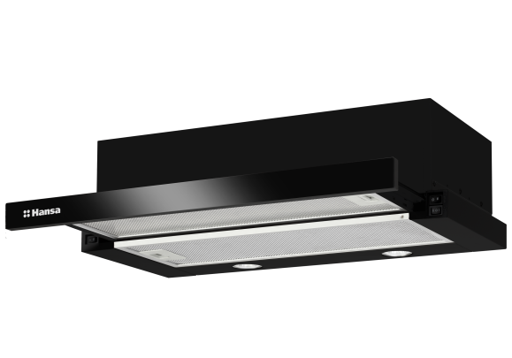 otp6243bgh_1.png Hota telescopica Hansa, 60 cm, 389 m3/h, 1 motor, 2 filtre aluminiu, 3 trepte - imagine 1