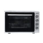 Cuptor electric NobeLTek NLT FSO70X, 70L, 2200W, grill, timer, termostat, sticla dubla, ventilator, iluminare, Gri inox