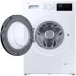 Masina de spalat rufe Samsung WW80FG3M05AWLF, 8 kg, Slim (adancime 48 cm), 1400 RPM, Clasa A, Hygiene Steam, Drum Clean, Quick Wash 15 min, Motor Digital Inverter, Afisaj LED, Siguranta copii, Alb - imagine 2