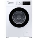 Masina de spalat rufe Samsung WW80FG3M05AWLF, 8 kg, Slim (adancime 48 cm), 1400 RPM, Clasa A, Hygiene Steam, Drum Clean, Quick Wash 15 min, Motor Digital Inverter, Afisaj LED, Siguranta copii, Alb