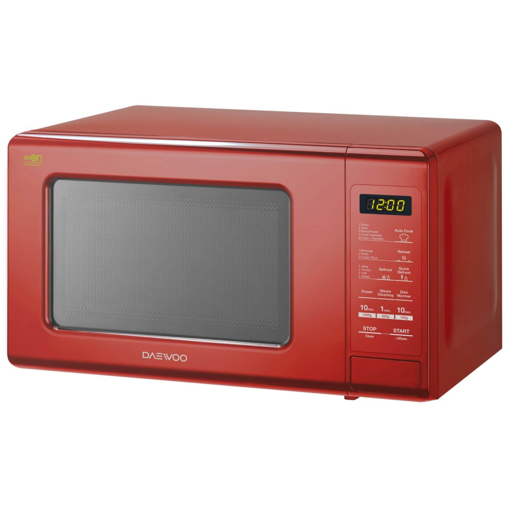 kor-6s2br-1-1000x1000-1.jpg Cuptor cu microunde Daewoo KOR-6S2BR-2, 20 L, 700 W, 8 programe predefinite, 5 niveluri de putere, semnal sonor, Maro - imagine 1