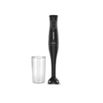 Mixer vertical nobeLTek NHB35B, 350 W, 2 trepte de viteza, functie turbo, lama din inox, accesoriu pahar gradat 700 ml, zgomot redus, Negru